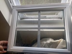 Broken Window Glass needs a glass window replacement