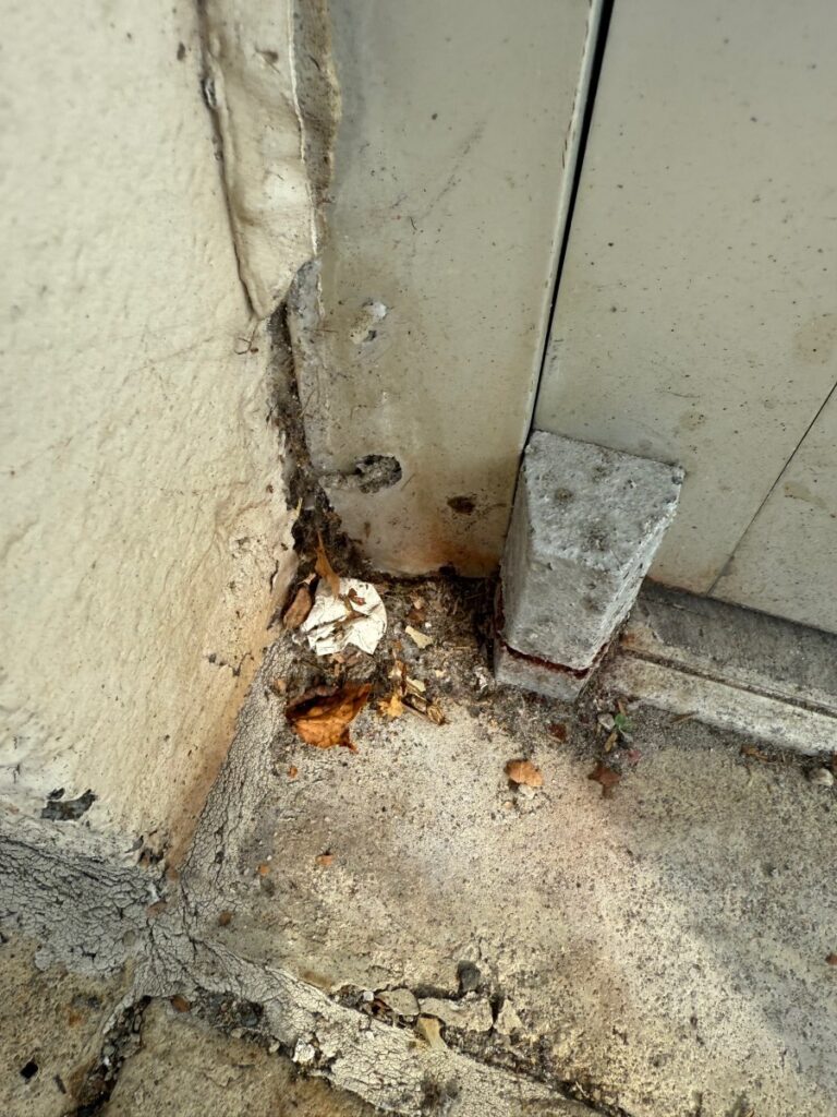 Commercial Door Repair For Broken Bottom Pivot Hinge