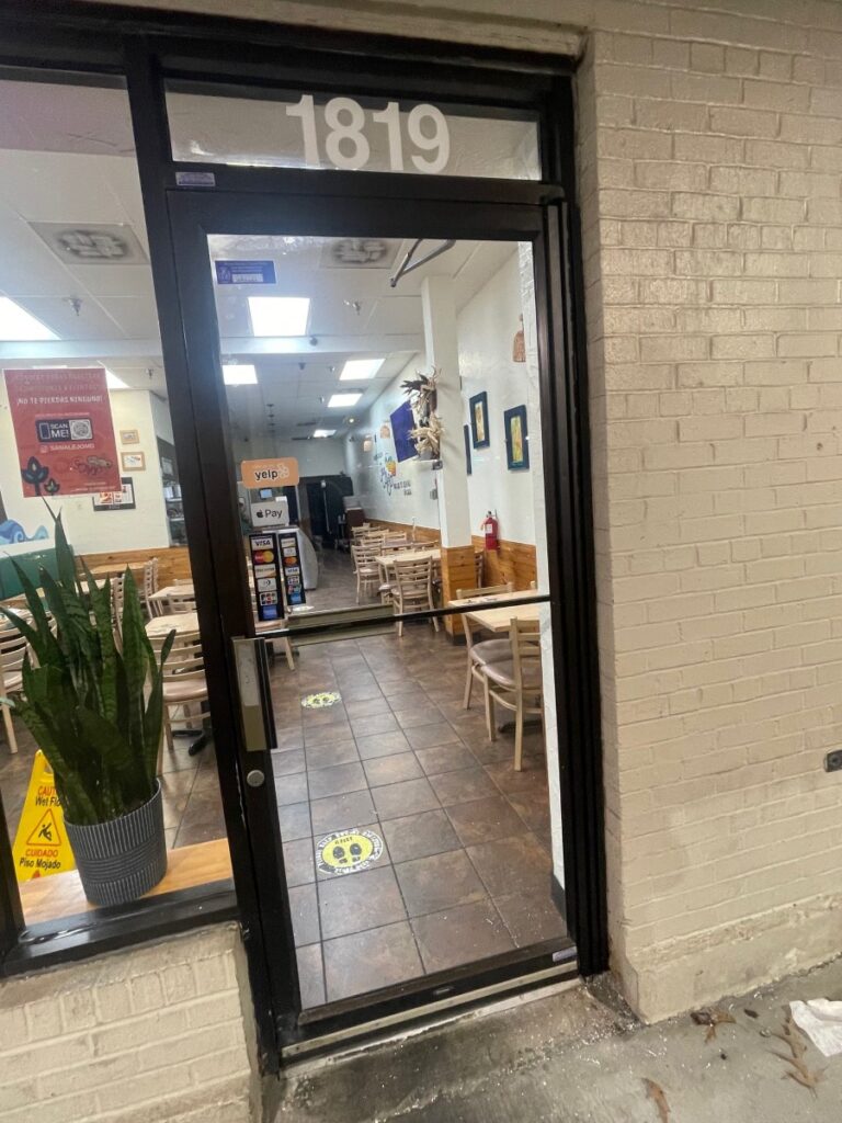 Commercial Door Repair For a Continuous Hinge After