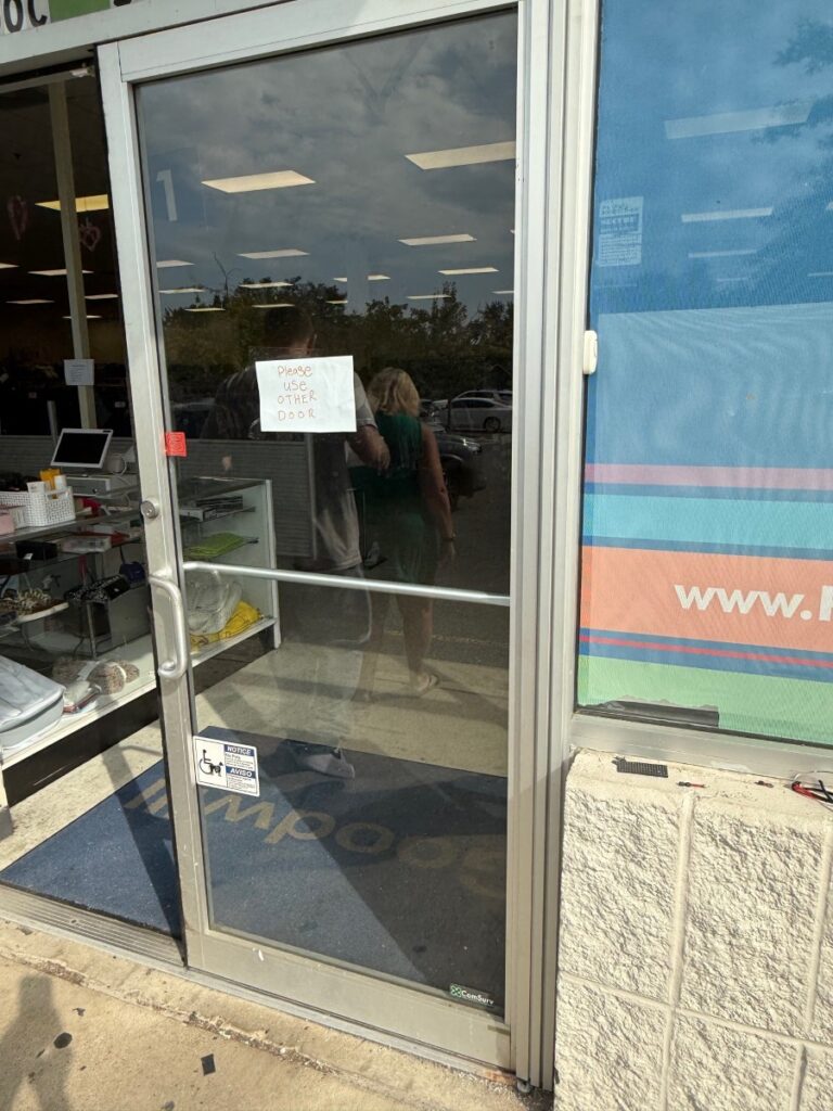 Commercial Door Repair For a Continuous Hinge